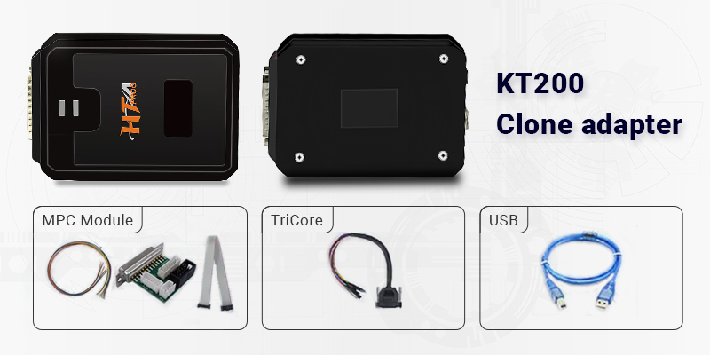 Ecuhelp KT200 Clone Adapter ECU Programmer ChipTuning Support BENCH/BOOT/BDM