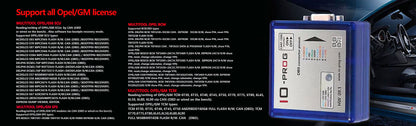 IO-prog ECU Programmer ChipTuning Support Opel/GM  ECU，Bcm，Tcm，Eps，OBD/BENCH
