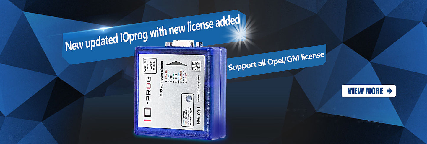 IO-prog ECU Programmer ChipTuning Support Opel/GM  ECU，Bcm，Tcm，Eps，OBD/BENCH